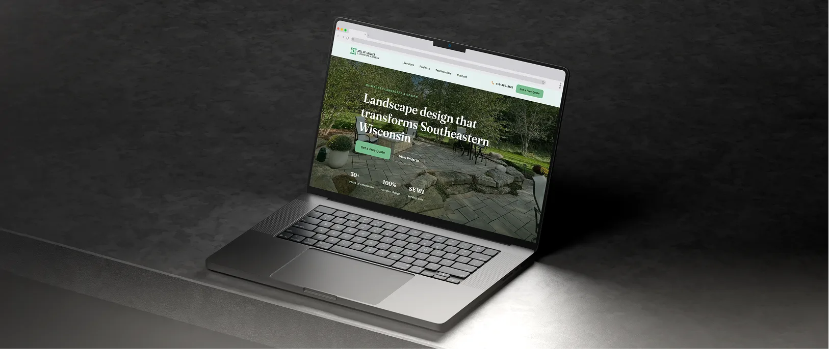 Portada de proyecto de diseño web